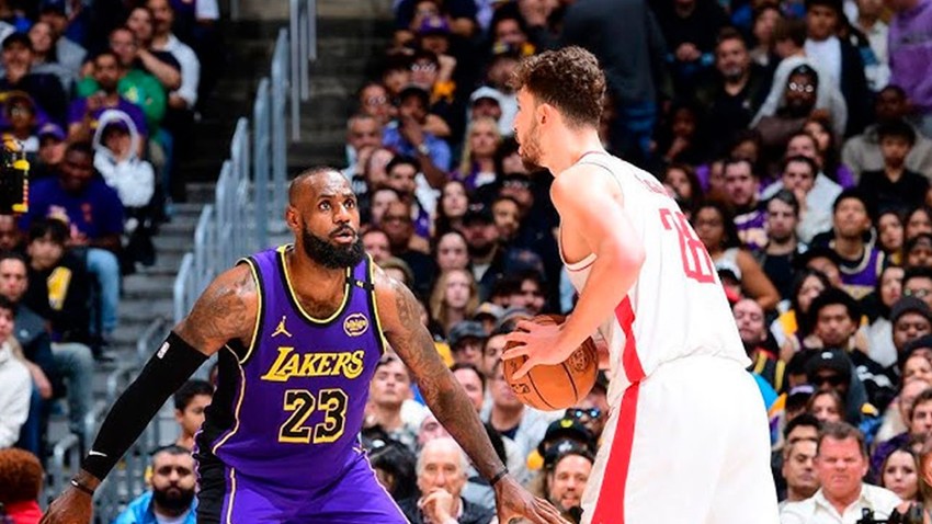 Rockets, Doncıc ve LeBron’lu Lakers’a direnemedi! Alperen’in 14 sayısı yetmedi