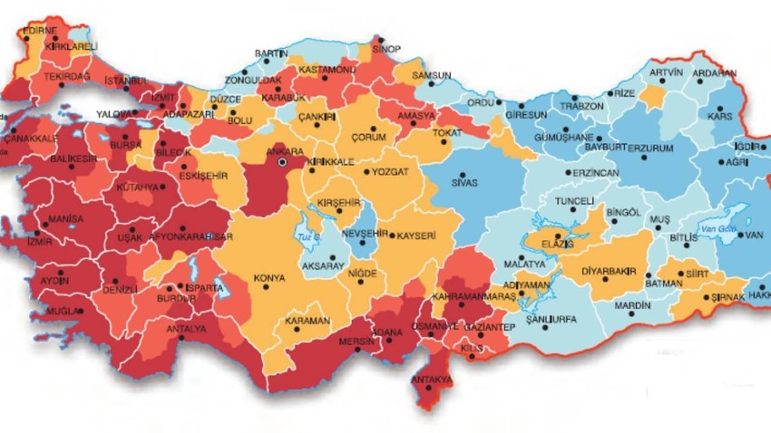 Türkiye'de 9 Nisan'a kadar kar yağacak yerler belli oldu