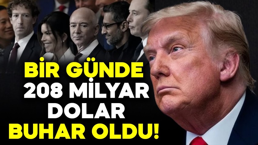 Bir günde 208 milyar dolar buhar oldu! İşte serveti eriyen milyarderler