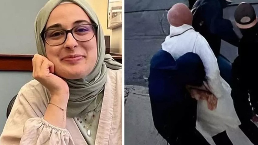 Türk öğrenci Rümeysa evinin önünde gözaltına alınmıştı! Gözaltında iken 3 kez astım krizi geçirmiş!