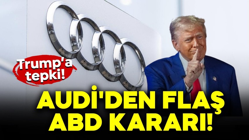 Audi'den flaş ABD kararı! Askıya aldılar