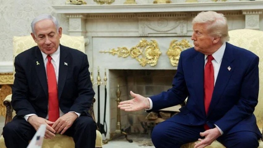 Trump, Erdoğan'ı övdü! Yunan basını manşete taşıdı: "Oval Ovis'te, Netanyahu'nun gözünün önünde"