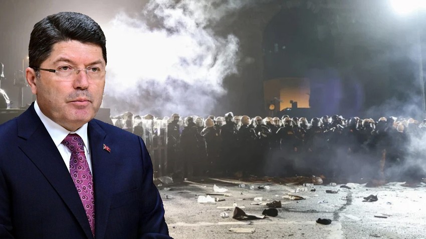 Adalet Bakanı Yılmaz Tunç'tan İBB protestolarındaki tutuklamalara ilişkin açıklama