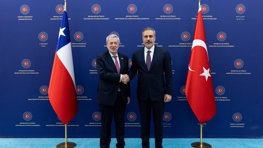 Dışişleri Bakanı Fidan, Şilili mevkidaşı Klaveren ile bir araya geldi