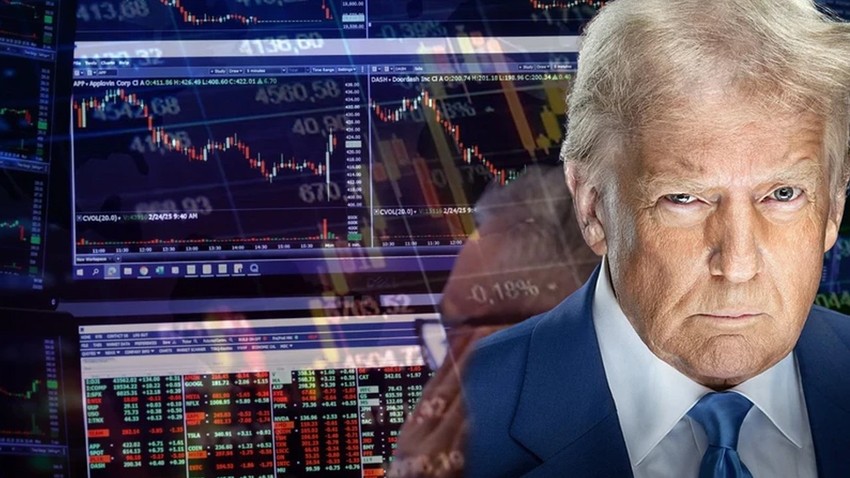 Trump'ın tarife adımları kayıpları derinleştirdi! Borsa düştü, altın fırladı!