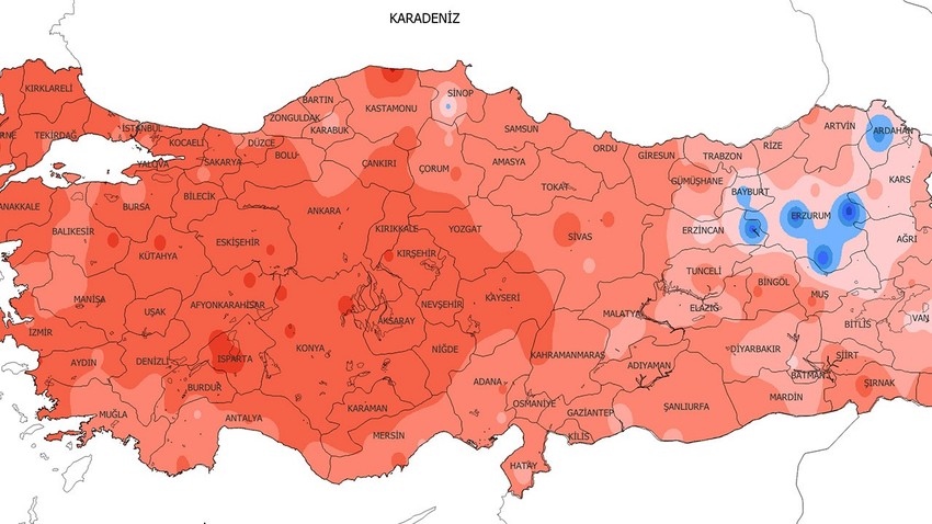 Türkiye'ye cumartesi günü için flaş 0 uyarısı verildi