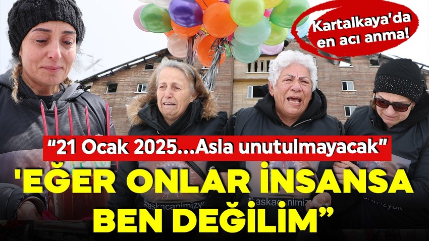 Kartalkaya faciası unutulmadı!Faciada yakınlarını kaybedenler gözyaşlarına boğuldu