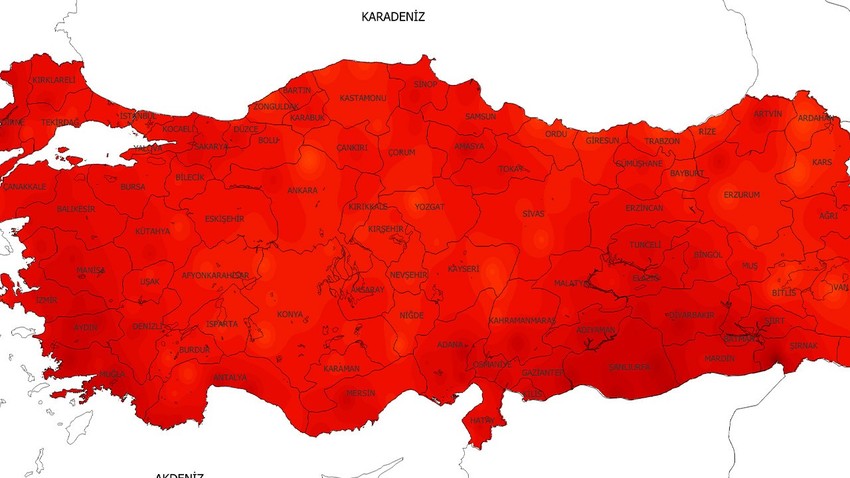 Türkiye çarşamba gecesi uyuyacak, perşembe sabah resmen böyle uyanacağız