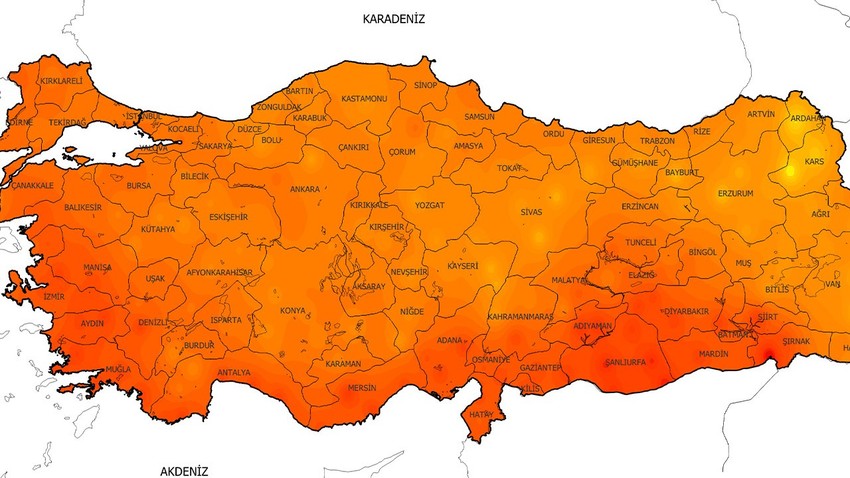 Türkiye'ye pazartesi günü tarihi şimdi verildi. Pazartesi oradan başlayacak