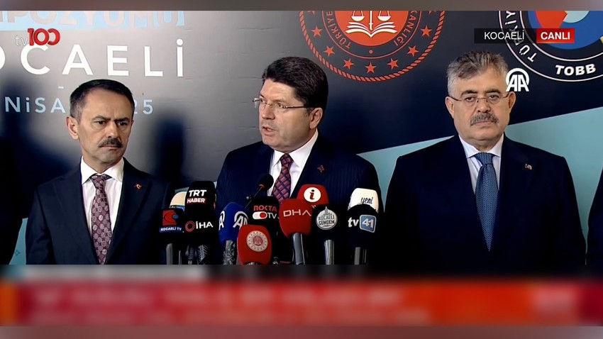 Adalet Bakanı Yılmaz Tunç'tan hükümlülere af ve CHP'ye kayyum iddialarına yanıt
