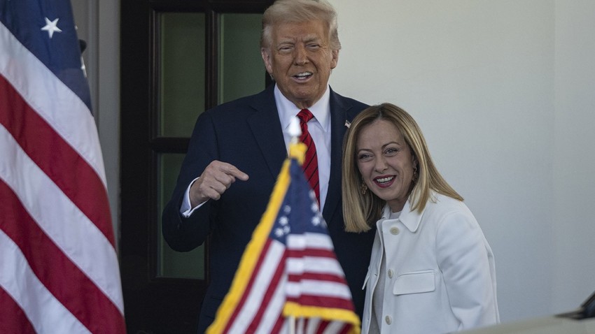 Trump-Meloni görüşmesi! Trump'tan dikkat çeken çıkış: "ABD neredeyse dünyadaki her ülke tarafından soyuldu”