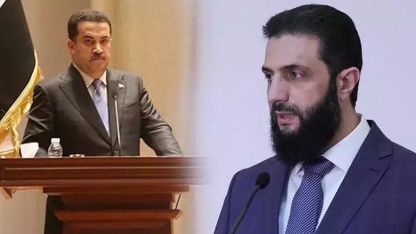 Irak Başbakanı Sudani ve Suriye Cumhurbaşkanı Şara görüştü