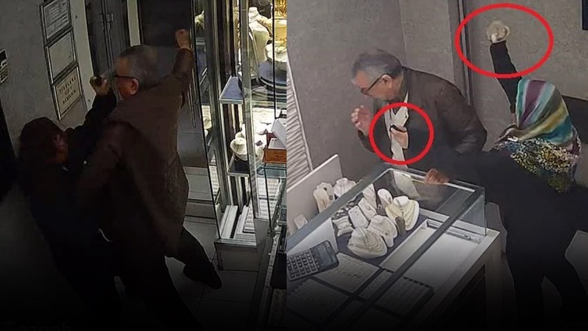 Bankacı kılık değiştirip kuyumcuyu soymaya kalktı! İfadesi pes dedirtti
