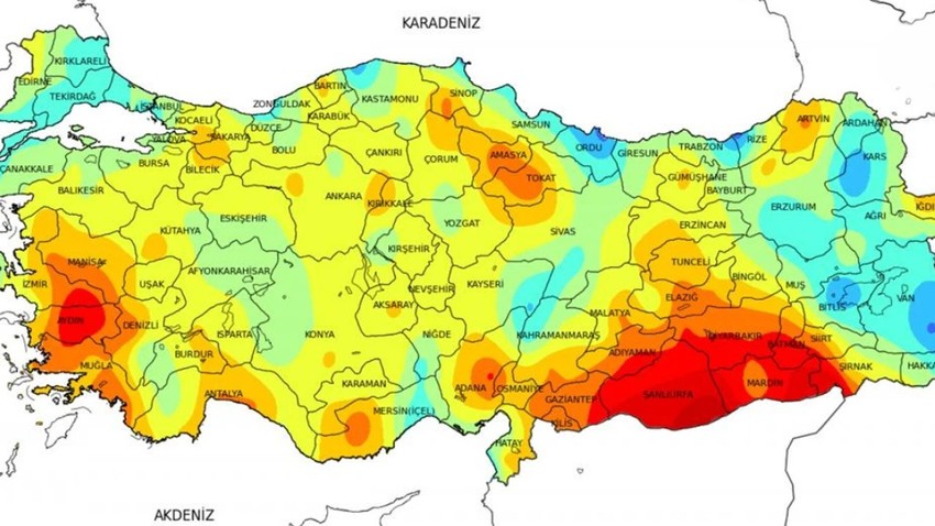 Türkiye'ye 10 gün uyarısında dikkat! Yeşil alandakilerde böyle olacak