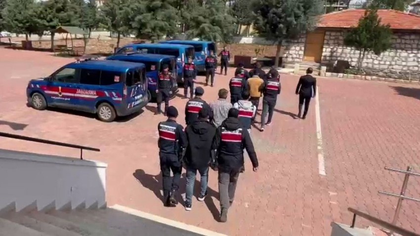 Gaziantep'te suç örgütü operasyonu: 7 kişi tutuklandı!