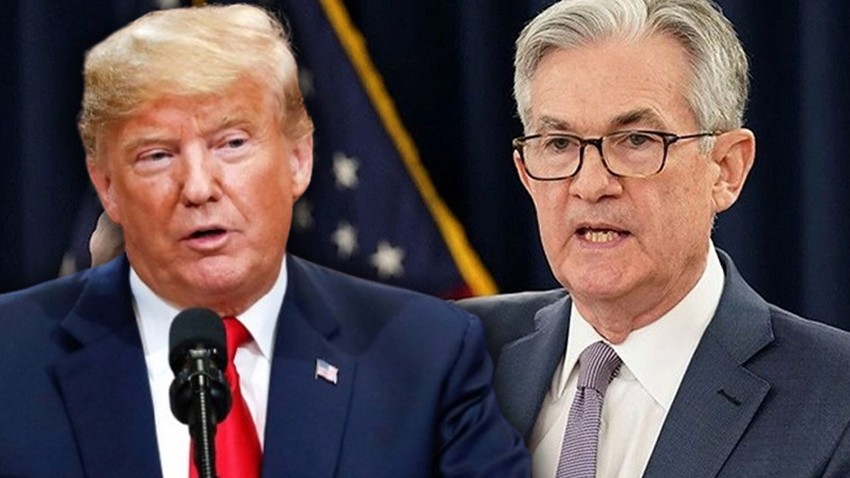 Trump'tan Fed Başkanı'na tepki: "Faiz oranlarını şimdi düşürmezse..."