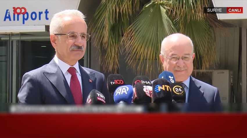 Ulaştırma Bakanı Uraloğlu Şam'da!