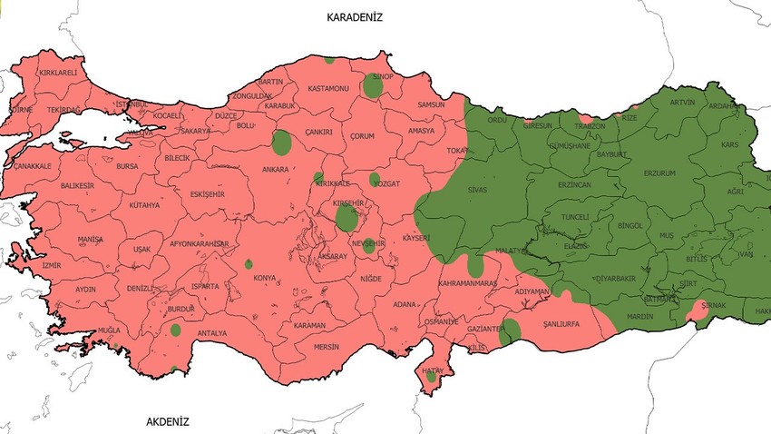 Türkiye'ye Orta Akdeniz'den çarşamba gecesi giriş yapacak. Perşembe böyle olacak