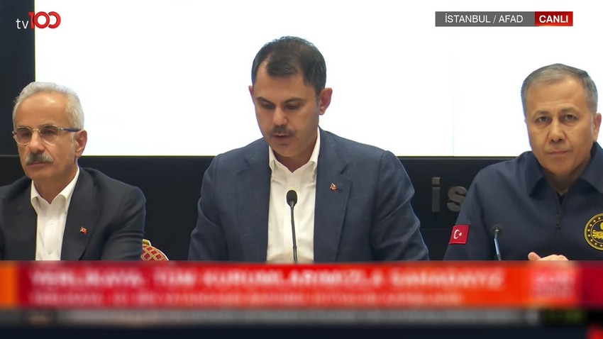 İstanbul'da 6,2 büyüklüğünde deprem! 3 bakandan AFAD Merkezi’nde ortak açıklama: "Artçı sarsıntılar azalıyor"