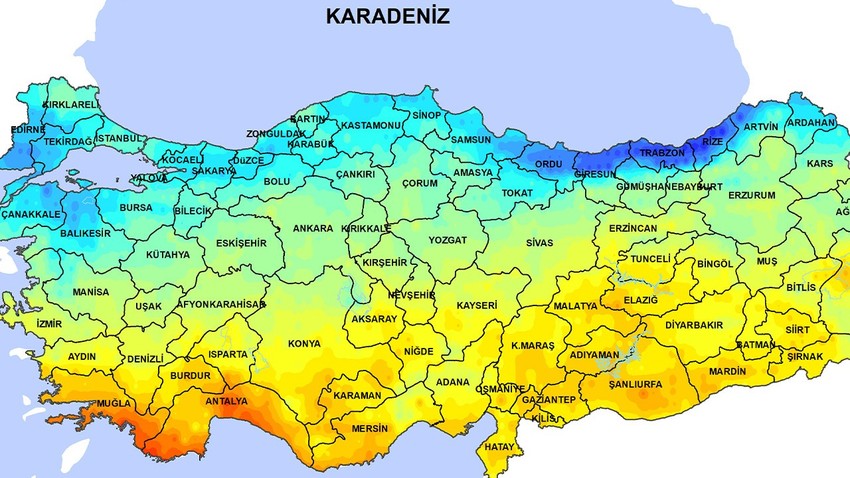 Türkiye'de perşembe öğleden sonra başlayacak, cuma gidecek pazar geri dönecek