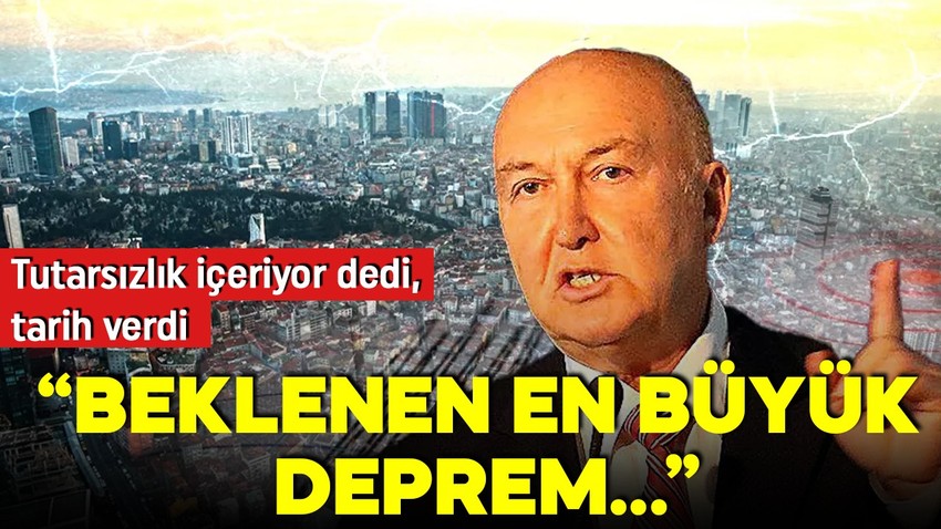 Tahminler tutarsız diyerek açıkladı! Prof. Dr. Ercan büyük İstanbul depremi için tarih verdi!