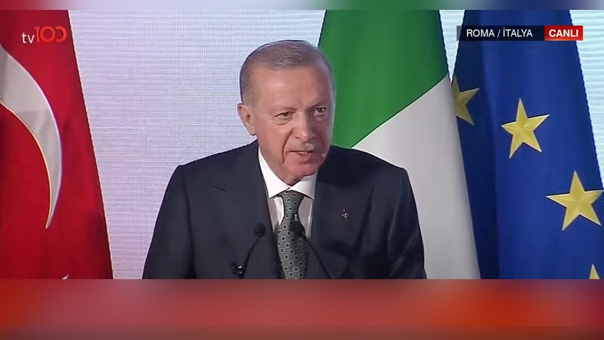 Cumhurbaşkanı Erdoğan'dan İtalya'da önemli açıklamalar: Türk ekonomisine güveniyoruz