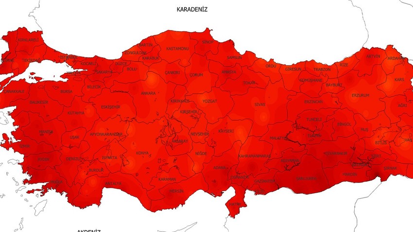 Türkiye'ye 30 Nisan'da giriş yapacak. Cuma gününe kadar sürecek
