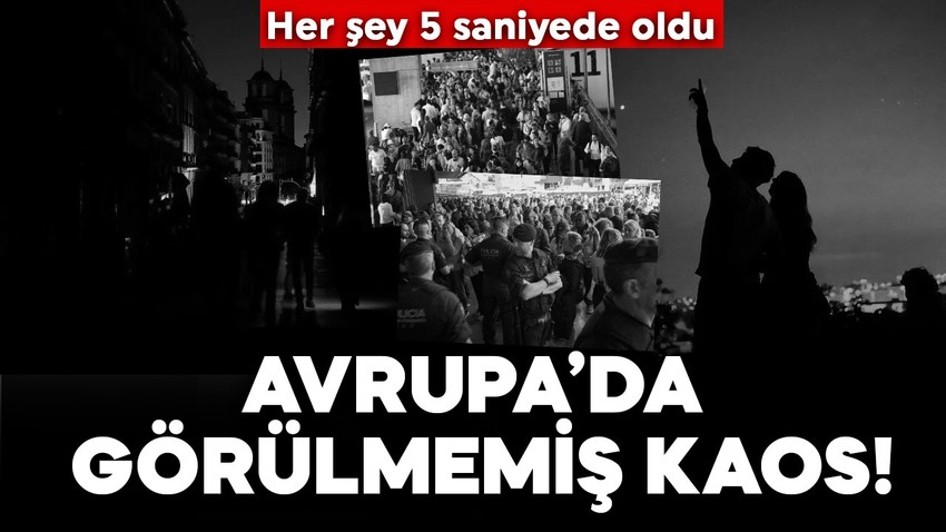 Avrupa'da elektrik kaosu! Her şey 5 saniyede oldu: İşte son durum