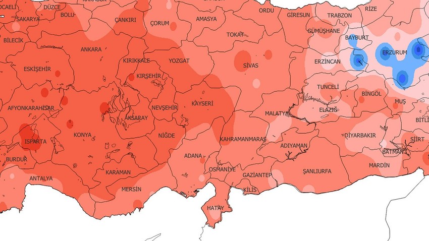 Mersin, Adana, Osmaniye, Hatay ile Kahramanmaraş'a resmi uyarı. Cuma akşama kadar sürecek