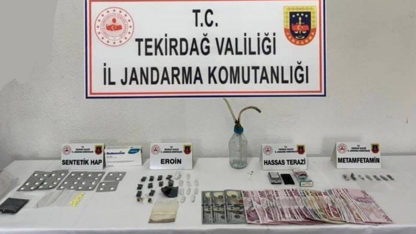 Tekirdağ'da dev uyuşturucu operasyonları! Çok sayıda madde ele geçirildi