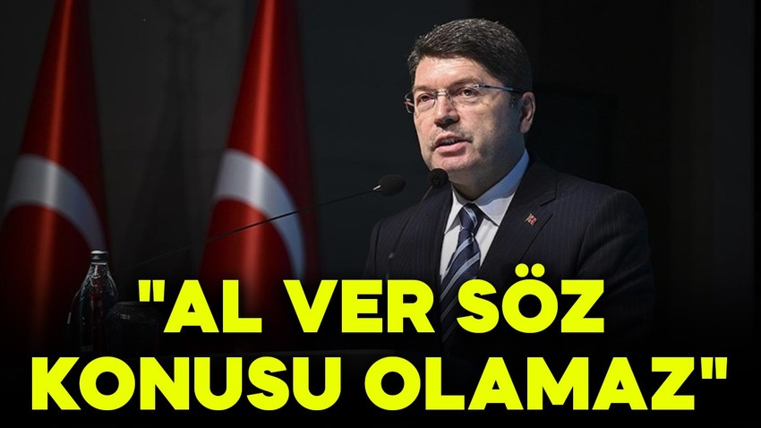 Bakan Tunç: Terörsüz Türkiye'ye giden süreçte al-ver olamaz
