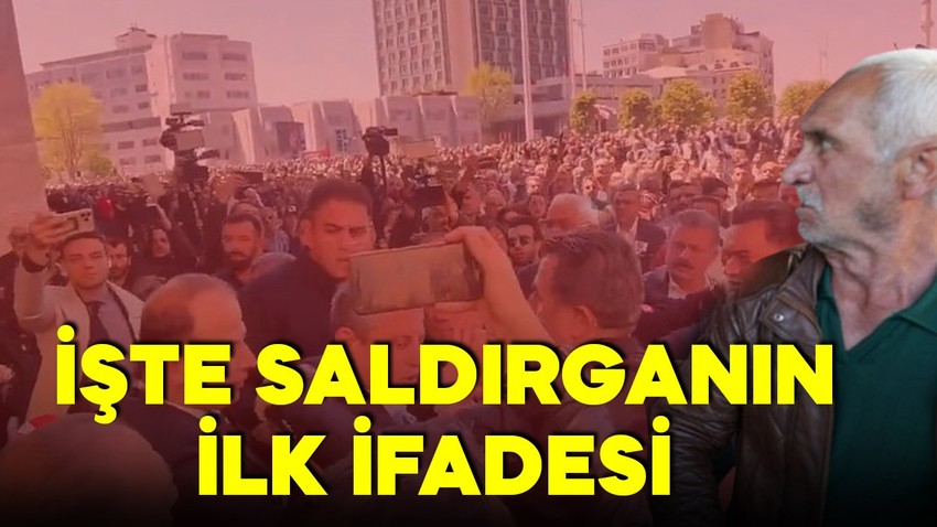 CHP lideri Özel'e yumruk atan saldırganın ilk ifadesi! İşte saldırı nedeni!