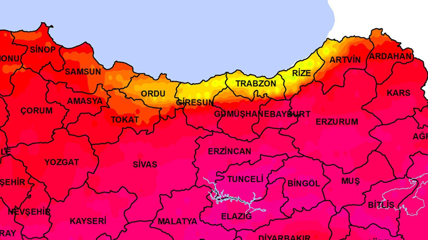 Ordu, Giresun, Trabzon, Rize ve Artvin'e çok önemli cumartesi tarihi verildi. 35 size hayırlı olsun