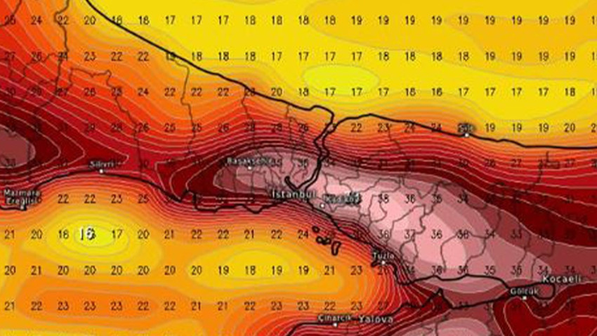 İstanbul'da Ataşehir, Beykoz, Çekmeköy, Kadıköy, Kartal, Maltepe ve Pendik'e pazar günü için 39 uyarısı yapıldı