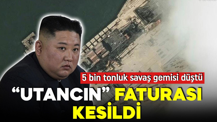 5 bin tonluk savaş gemisi düştü! Kim Jong-Un’un “utancının” faturası çalışanlara kesildi!