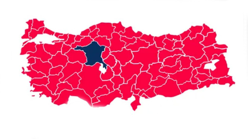 Ankara, Konya, Kayseri, Eskişehir, Sivas, Çorum, Yozgat, Aksaray, Niğde, Nevşehir, Kırıkkale ve Çankırı'da cumaya kadar sürecek