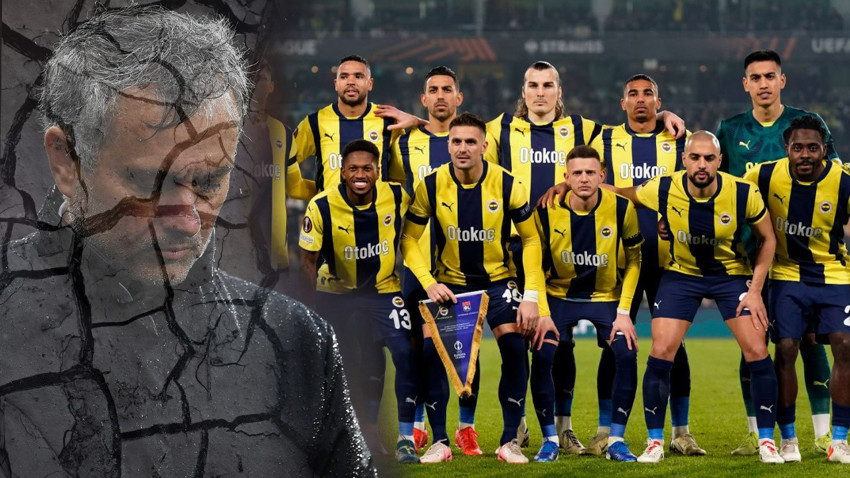 Fenerbahçe'de Mourinho ile büyük çöküş! "25 futbolcudan 20'si bu durumda"