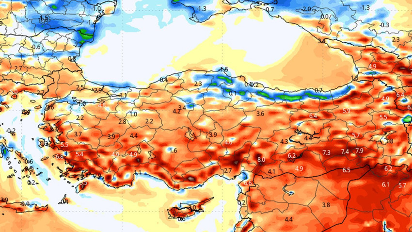 Türkiye'ye cumartesi gecesi tarihi verildi. Bu tablonun yarısı tersine dönecek