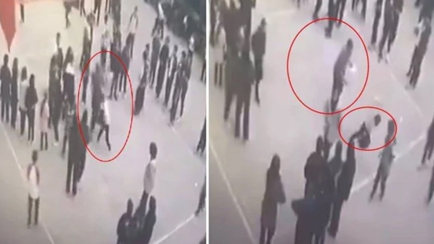 Okulda öğrenci döven öğretmene para cezası