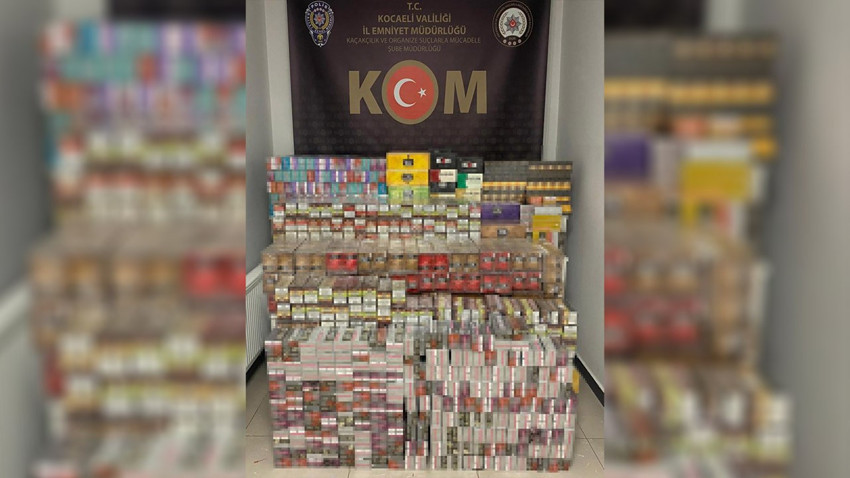 TEM'de kaçak tütün operasyonu: Çok sayıda kaçak ürün ele geçirildi