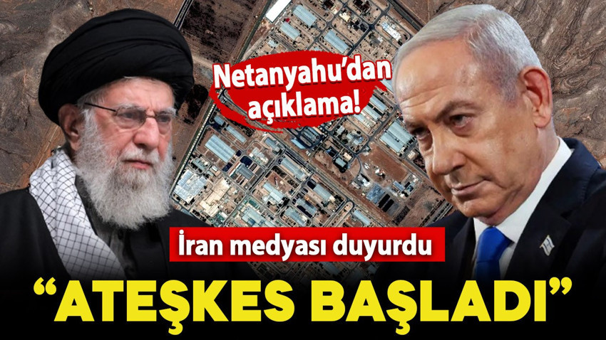 İran medyası, ateşkesin başladığını duyurdu: İsrail'den yanıt geldi!
