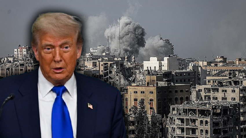 Trump'tan flaş açıklamalar! Gazze'de ateşkes için tarih verdi