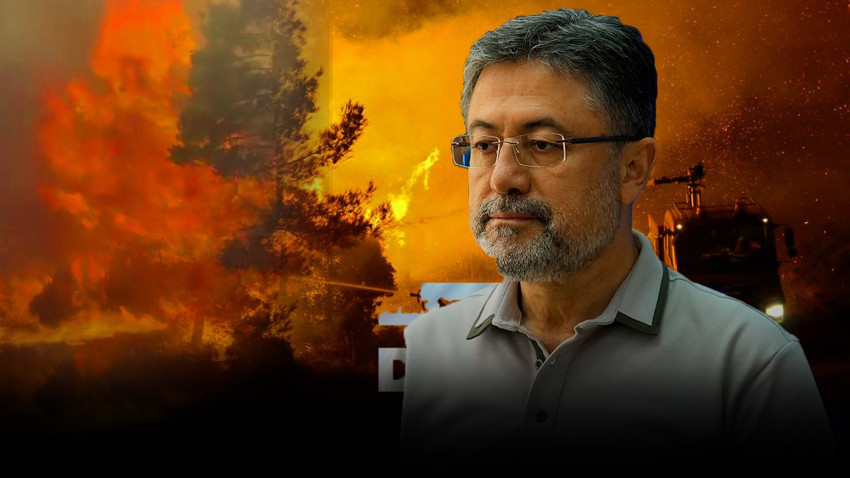 Alevlerle dip dibe mücadele günlerdir devam ediyor! Bakan Yumaklı, 'En sorunlu ilimiz’ diyerek işaret etti