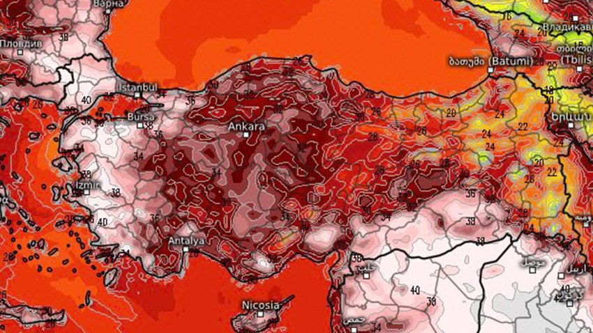 Türkiye'ye acil tarih verildi. Çarşamba günü tablo aynen böyle olacak