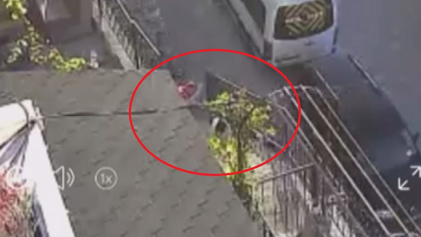 Köpeği taş ve sopayla dövdü: O anlar bir evin güvenlik kamerasına yansıdı!