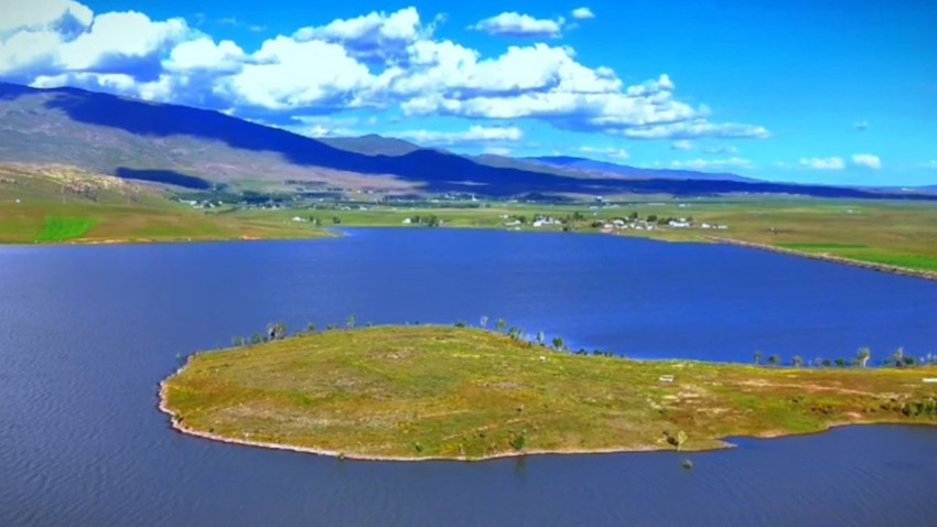 Ağrı Patnos Barajı huzur arayanlara ve fotoğraf tutkunlarına eşsiz manzara sunuyor