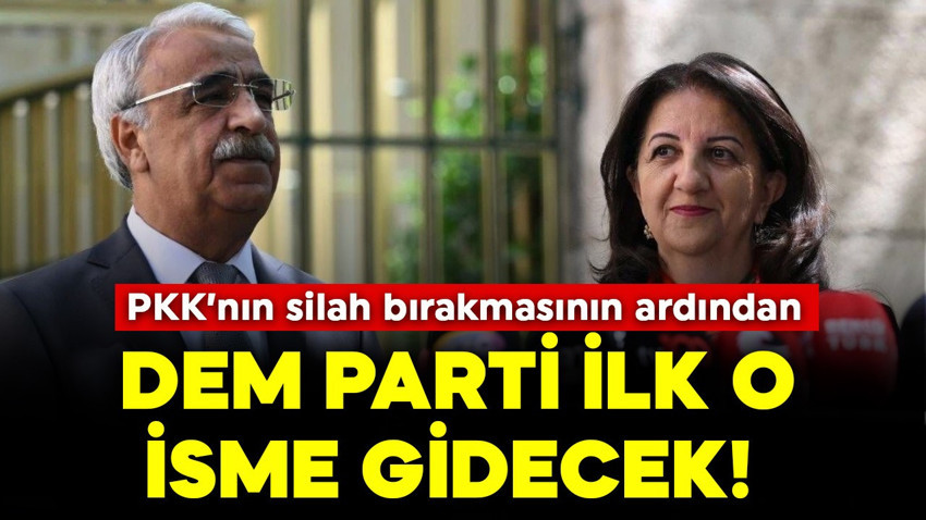 PKK'nın silah bırakmasının ardından ilk görüşme! O ismi ziyaret edecekler