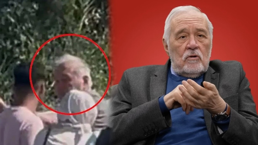 Ünlü tarihçi İlber Ortaylı kaza geçirdi! Kavga eden şoförleri sakinleştirdi!