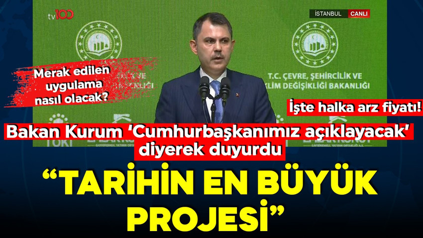 Konutta yeni dönem başlıyor! Bakan Kurum 'Gayrimenkul Sertifikası'nı açıkladı! İşte detaylar