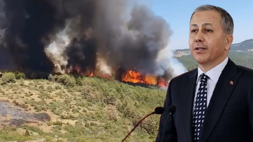 Orman yangınları soruşturmasında flaş gelişme: Bakan Yerlikaya duyurdu!